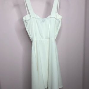 Carolina White Mini Dress